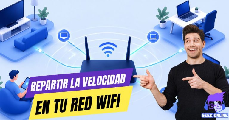 repartir la velocidad de conexión